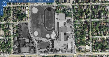 Wheaton Hubble MS aerial shot